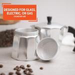 IMUSA Aluminum Espresso Stovetop Coffeemaker, 3-Cup