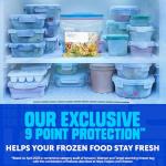 Ziploc Gallon Freezer Bags, Stay Open Design