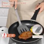 Silicone Spatulas and Cooking Spoons Set - 4 Pcs