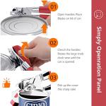 3-In-1 Manual Can Opener with Bottle Opener
