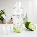 True Maraca Cocktail Shaker with Built-In Strainer