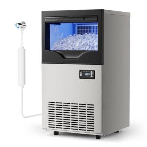 Under Counter Stainless Steel Ice Maker for Home