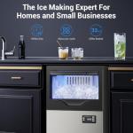 Under Counter Stainless Steel Ice Maker for Home