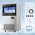 Under Counter Stainless Steel Ice Maker for Home