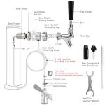MRbrew Self-Closing Beer Tap Kit with Hose