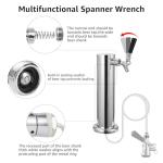 MRbrew Self-Closing Beer Tap Kit with Hose