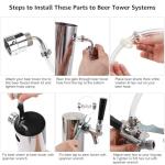 MRbrew Self-Closing Beer Tap Kit with Hose