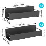 Magnetic Spice Rack Organizer - 4 Pack