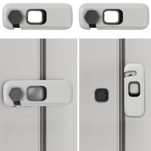 2-Pack Child Proof Refrigerator Locks for Safety