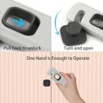 2-Pack Child Proof Refrigerator Locks for Safety