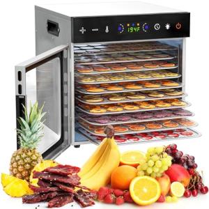 VALONDINO 10-Tray Food Dehydrator with Timer
