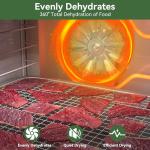 VALONDINO 10-Tray Food Dehydrator with Timer