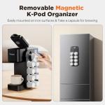 Hot and Iced Coffee Maker with K-Pod Organizer