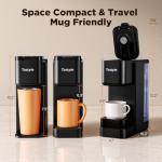 Hot and Iced Coffee Maker with K-Pod Organizer