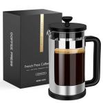 RAINBEAN Mini French Press Coffee Maker 12 Oz