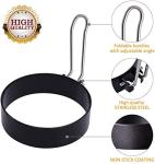 Yevior Round Egg Cooker Rings - 4 Pack
