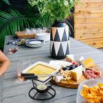 BSTKEY Ceramic Butter Warmer and Fondue Set