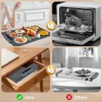 Foldable Adjustable Temperature Food Warming Mat