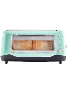 DASH Clear View Toaster with 7 Browning Levels