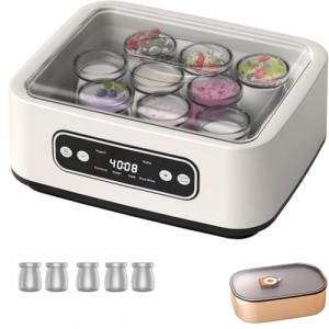 Yogurt Maker with 5 Jars and Timer
