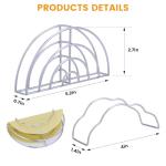 Stainless Steel Taco Shell Stand and Holder