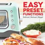 DASH Clear View Toaster with 7 Browning Levels