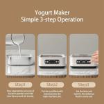 Yogurt Maker with 5 Jars and Timer