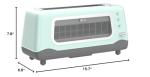 DASH Clear View Toaster with 7 Browning Levels