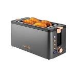 Mecity 4-Slice Long Slot Stainless Steel Toaster