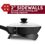 Elite Gourmet 2Qt Non-Stick Electric Fry Pan