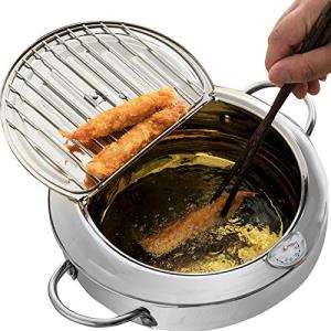 Yopay 2.2L Stainless Steel Deep Fryer Pot