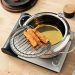 Yopay 2.2L Stainless Steel Deep Fryer Pot