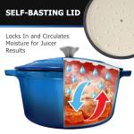 Mueller 6qt Enameled Cast Iron Dutch Oven