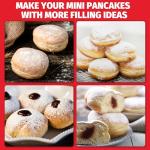 SugarWhisk Electric Mini Pancake Maker with Grooves