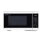Sharp 1.1 Cu Ft Countertop Microwave Oven, White