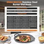 Samsung Gas Stove Burner Control Knob Set (5pcs)