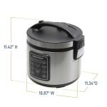West Bend Programmable Rice & Grain Cooker, 20 Cups