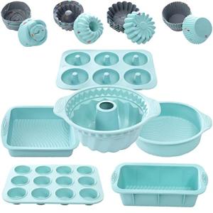 30-Piece Nonstick Silicone Bakeware Set
