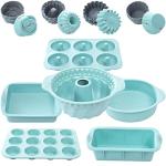 30-Piece Nonstick Silicone Bakeware Set