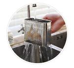 Silverware Drying Basket and Utensil Holder