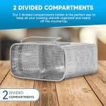 Silverware Drying Basket and Utensil Holder