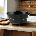 Lodge 8 Quart Cast Iron Camp Dutch Oven