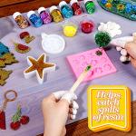 LEOBRO Extra Large Silicone Craft Mat, Clear
