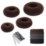 YaFex Hair Bun Maker Kit with Accessories