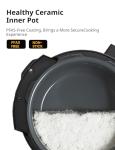 COMFEE' 6 Quart Pressure Cooker with 13 Functions
