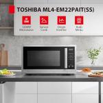 TOSHIBA 2.2 Cu Ft Countertop Microwave Oven