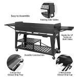 Royal Gourmet 8-Burner Gas Grill for Outdoor BBQ
