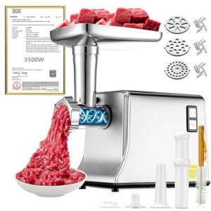 High-Power Electric Meat Grinder for Home Use