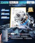 High-Power Electric Meat Grinder for Home Use