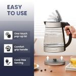 Elite Gourmet BPA-Free Electric Glass Kettle
